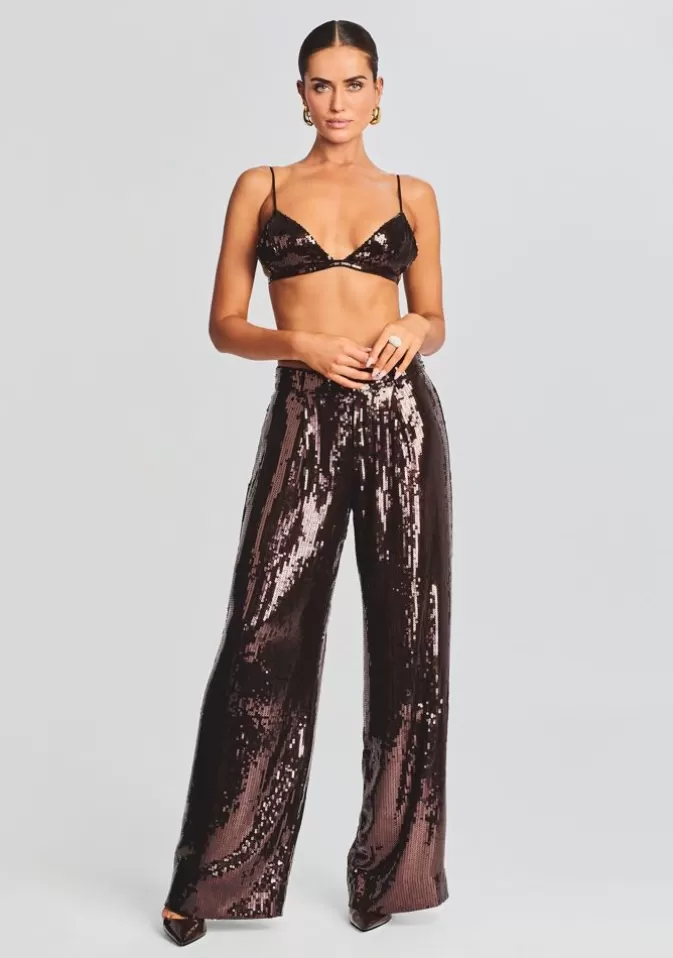 Women Retrofête Tops | Libra Sequin Bralette