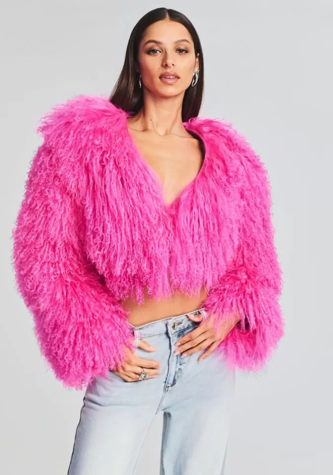 Women Retrofête Outerwear | Luxe Fur Jacket