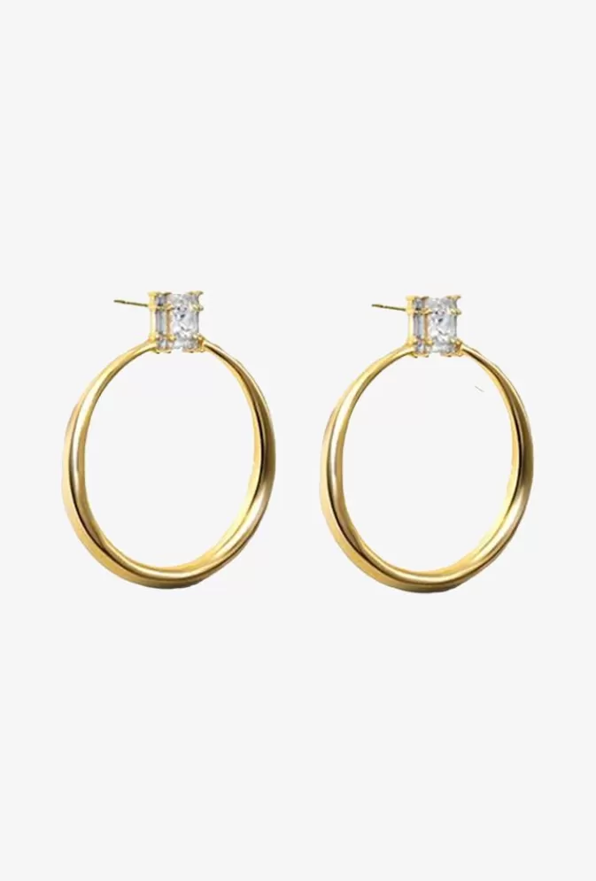 Women Retrofête Accessories | Manhattan Hoop Earrings