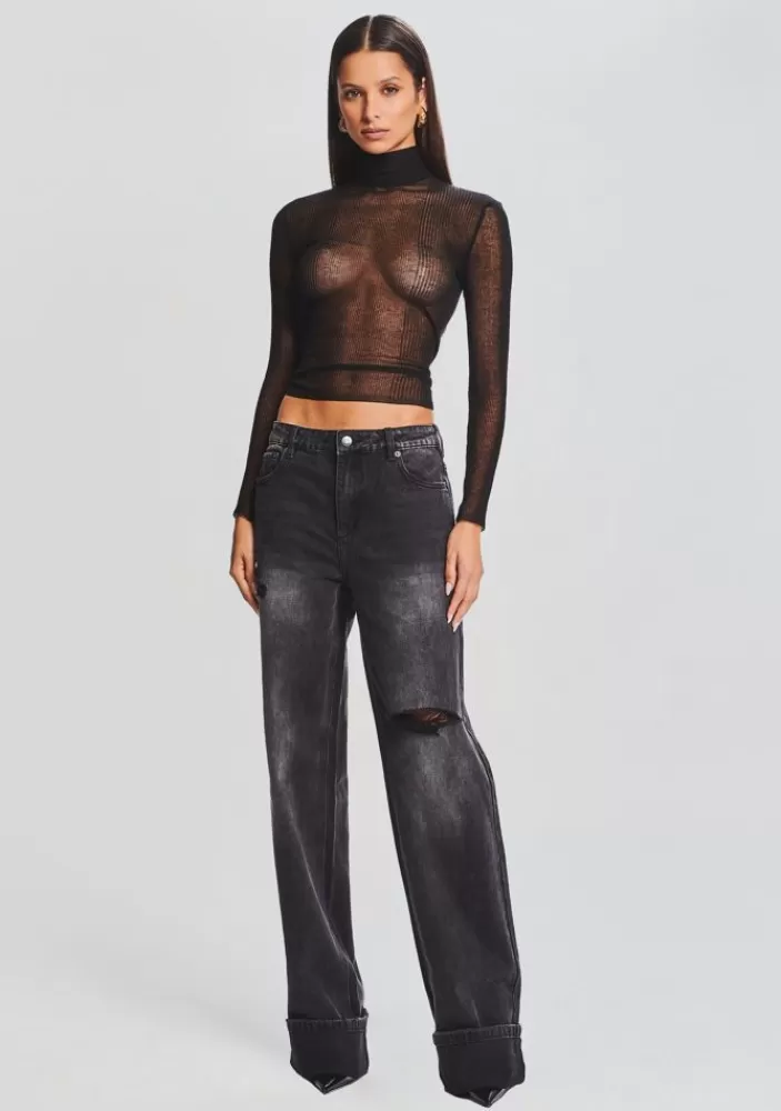 Store Margot Cuffed Boyfriend Jean Women Bottoms