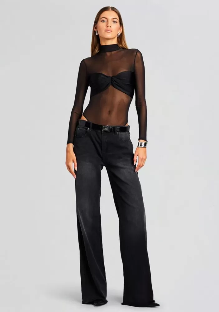 Hot Margot Terry Boyfriend Jean Women Bottoms