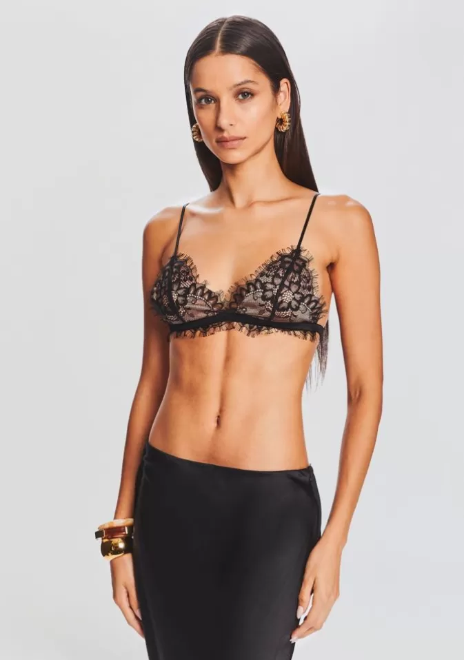 Women Retrofête Tops | Marna Lace Bra