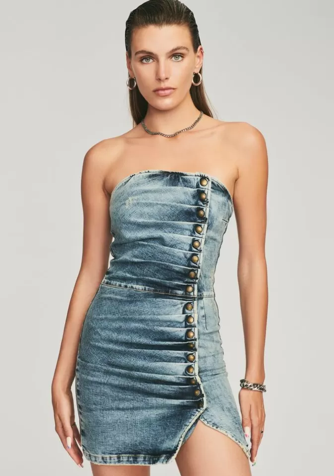 Women Retrofête Denim | Megh Dress