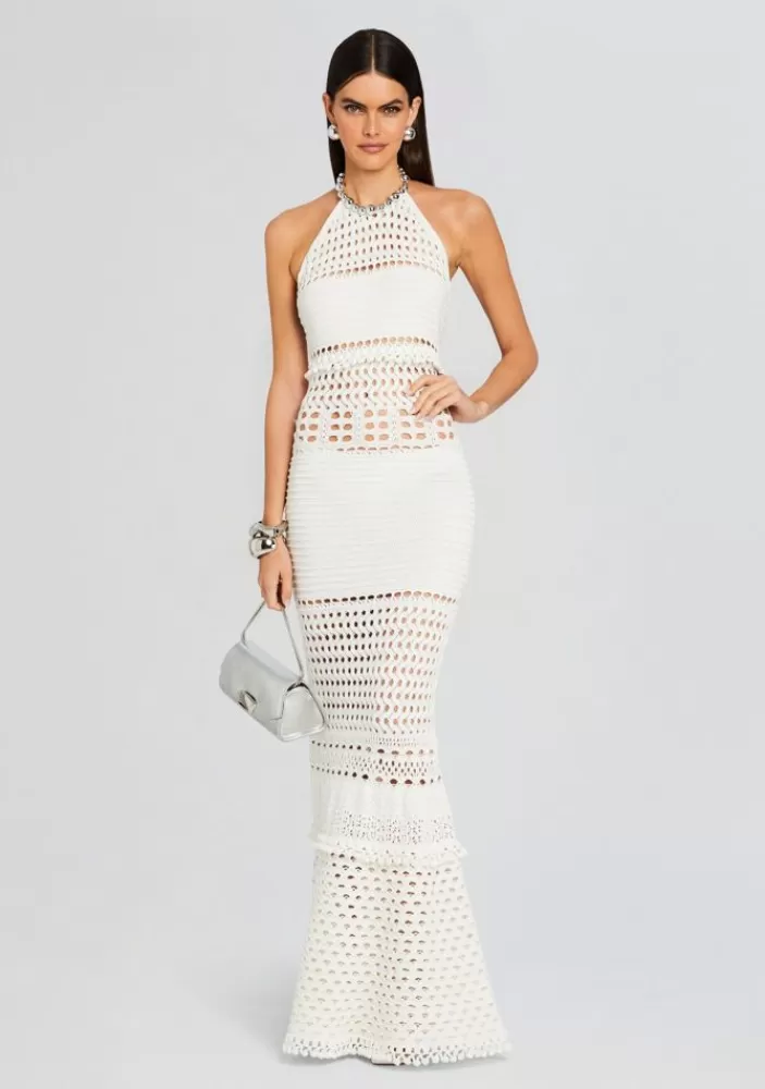 Fashion Mesa Crochet Dress Women Dresses