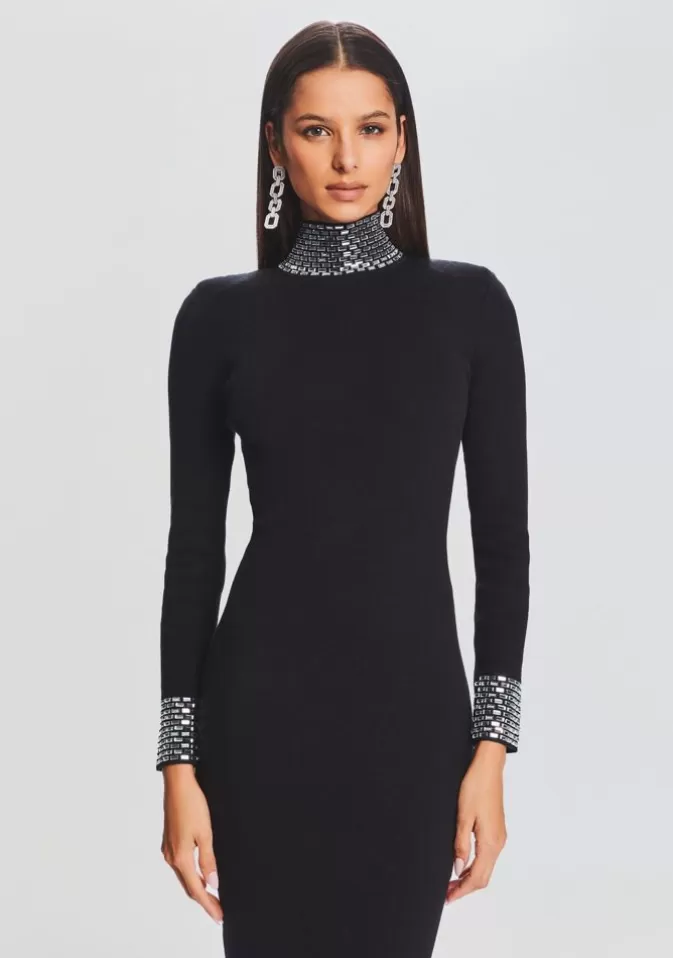 Women Retrofête Dresses | Monroe Embellished Knit Dress