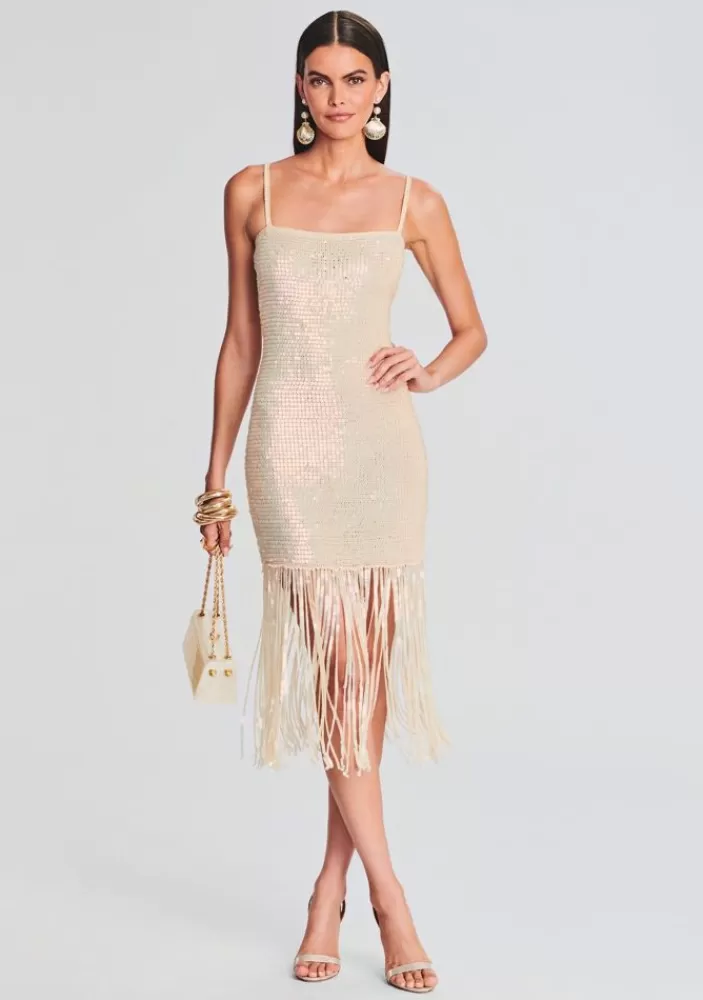 Online Nalu Sequin Crochet Dress Women Dresses