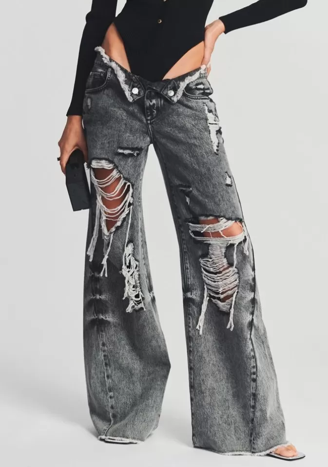 Women Retrofête Denim | Ollie Wide Leg Jean