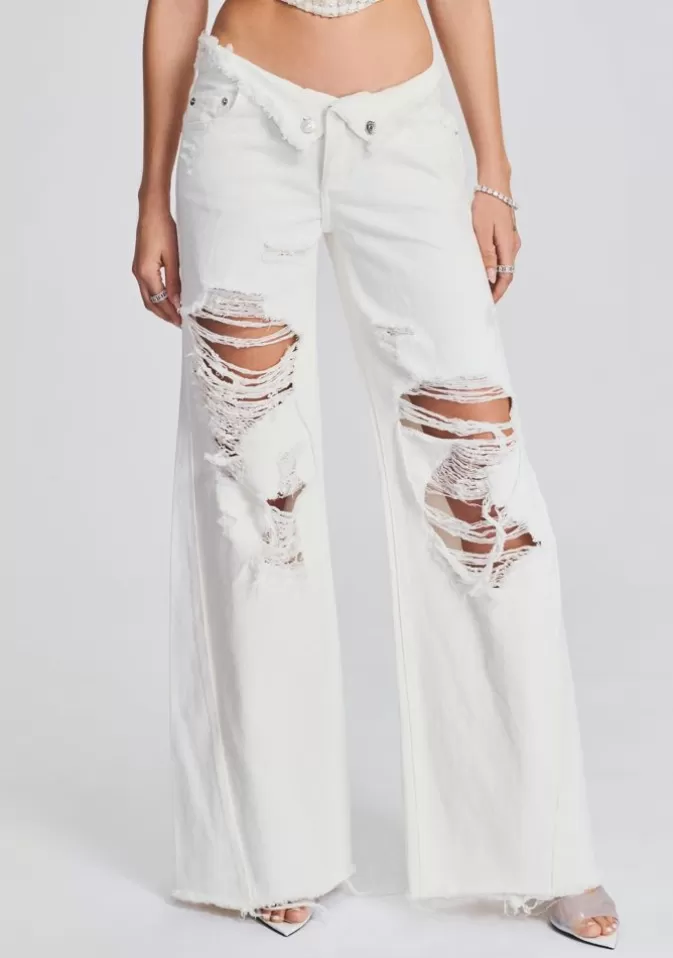 Women Retrofête Denim | Ollie Wide Leg Jean