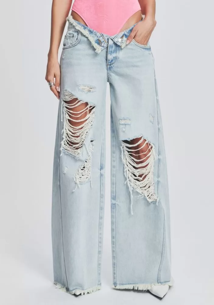 Outlet Ollie Wide Leg Jean Women Bottoms