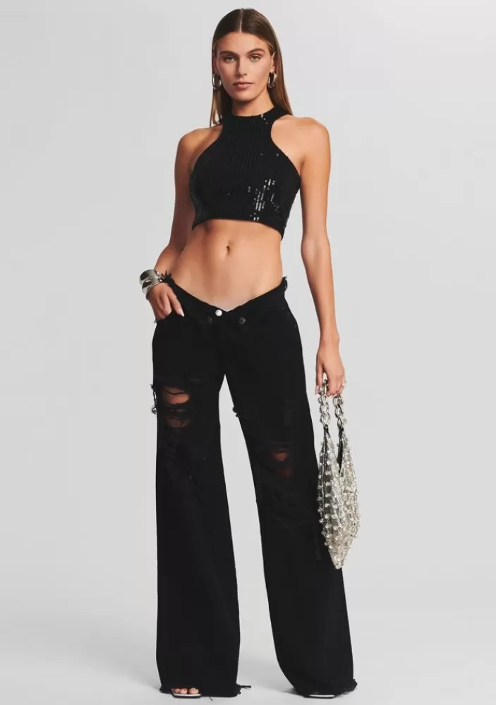 Online Ollie Wide Leg Jean Women Bottoms