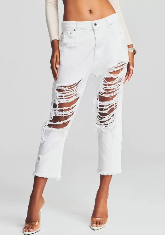 Women Retrofête Denim | Omar Drop Boyfriend Jean