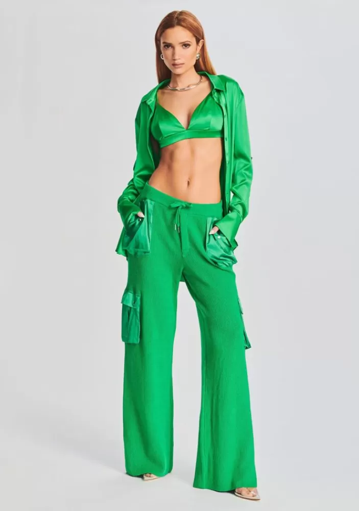 Store Poe Knit Cargo Pant Women Matching Sets