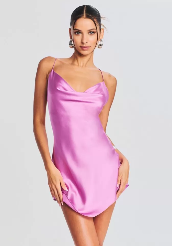 Women Retrofête Dresses | Pracilla Silk Mini Dress