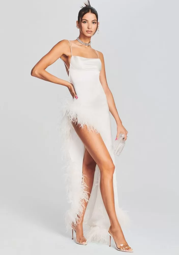 Best Sale Priscilla Feather Dress Women Dresses