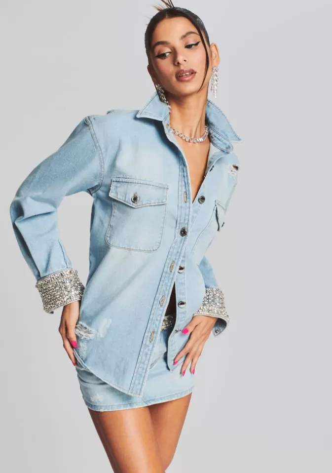 Women Retrofête Tops | Remy Denim Shirt