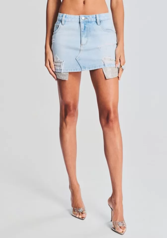 Women Retrofête Denim | Sanders Skirt