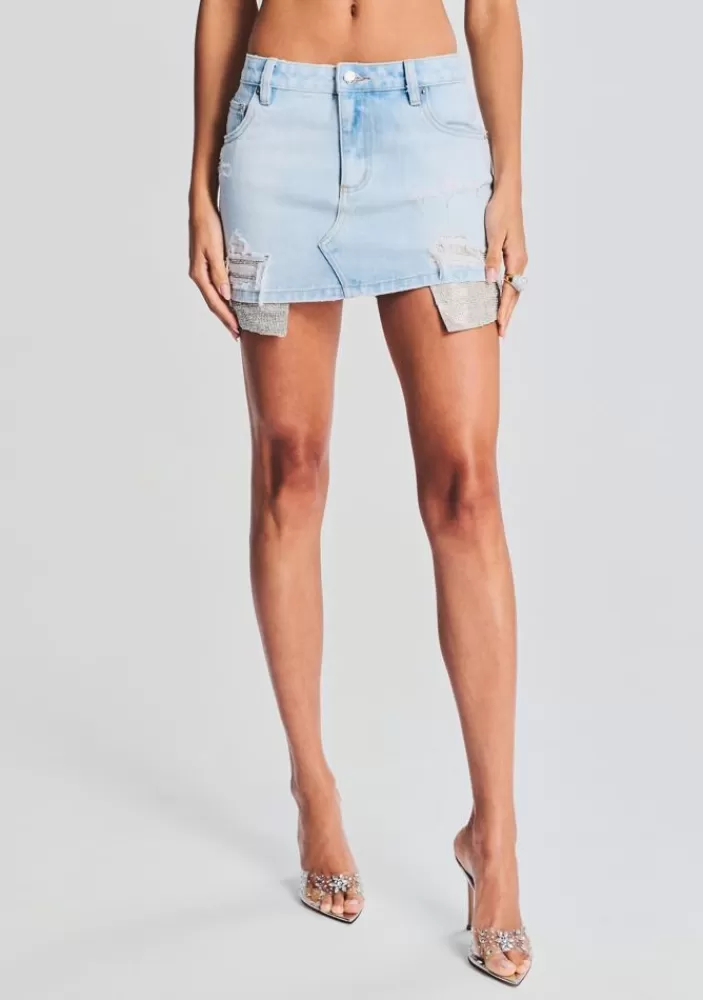 Clearance Sanders Skirt Women Denim