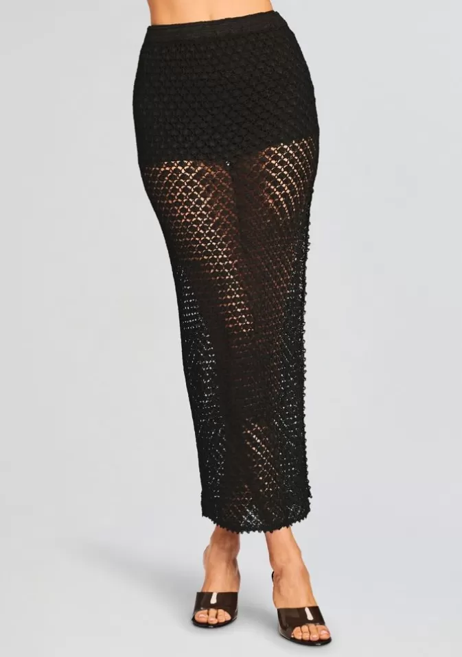 Women Retrofête Bottoms | Sandy Crochet Skirt