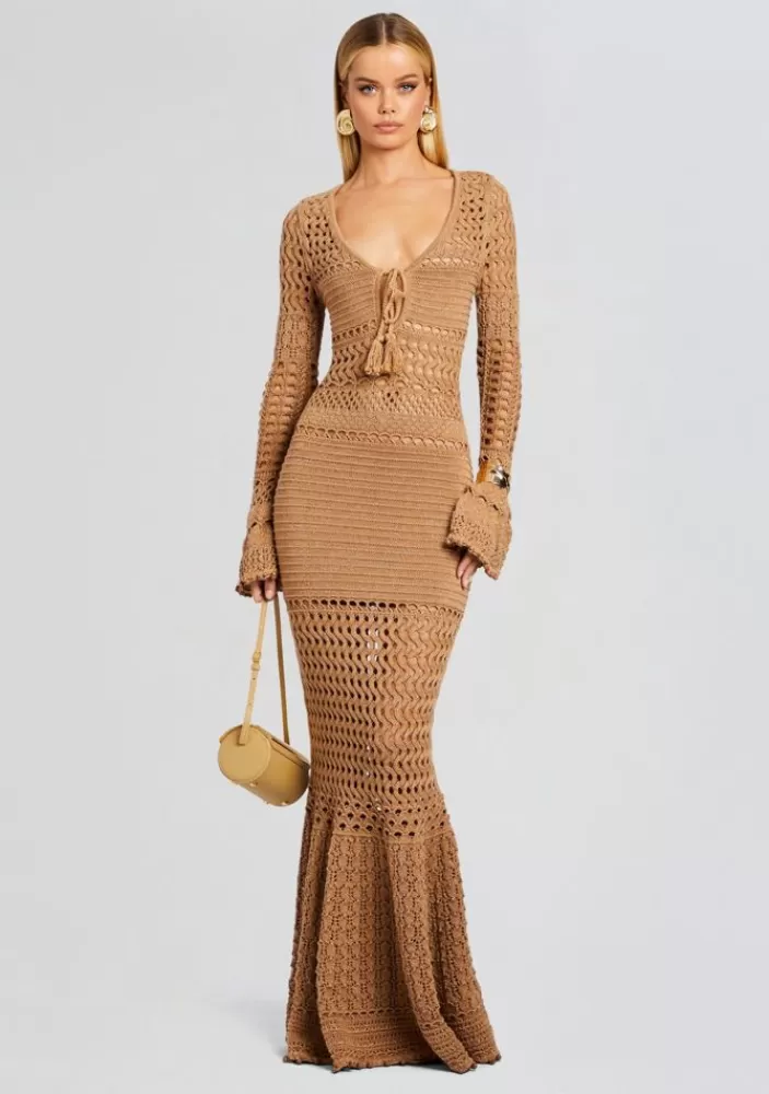 Flash Sale Sereno Knit Crochet Dress Women Dresses