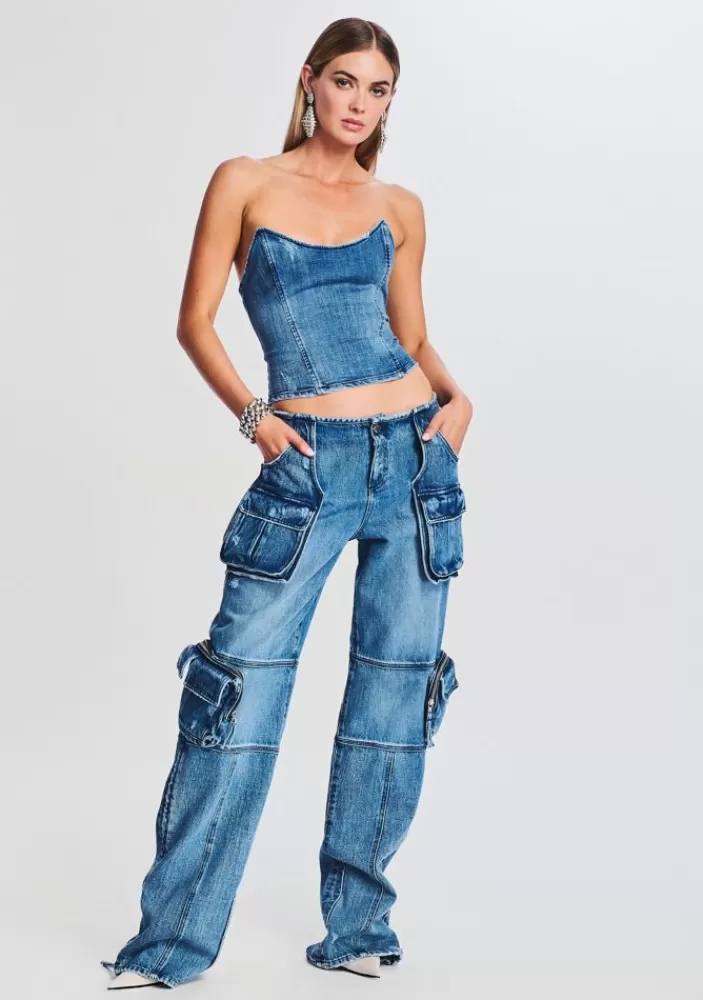 Outlet Tammy Cargo Jean Women Denim