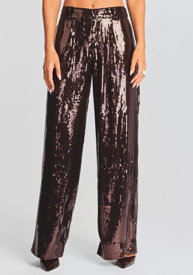 Women Retrofête Bottoms | Trinity Sequin Pant