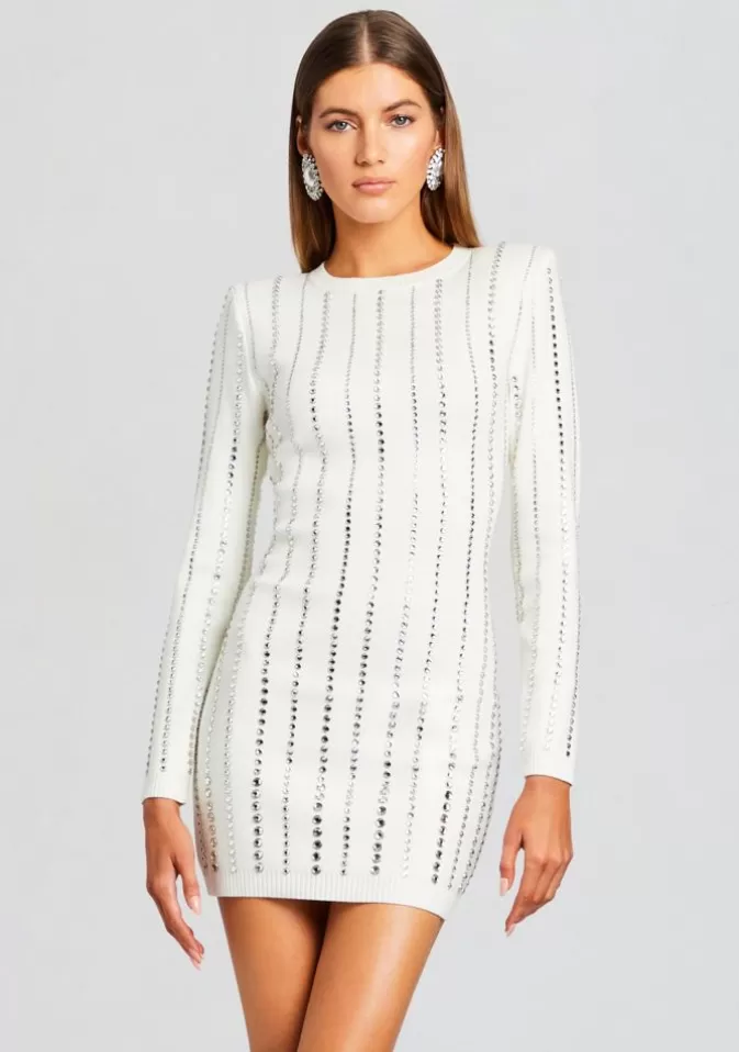 Women Retrofête Dresses | Virginia Embellished Knit Dress