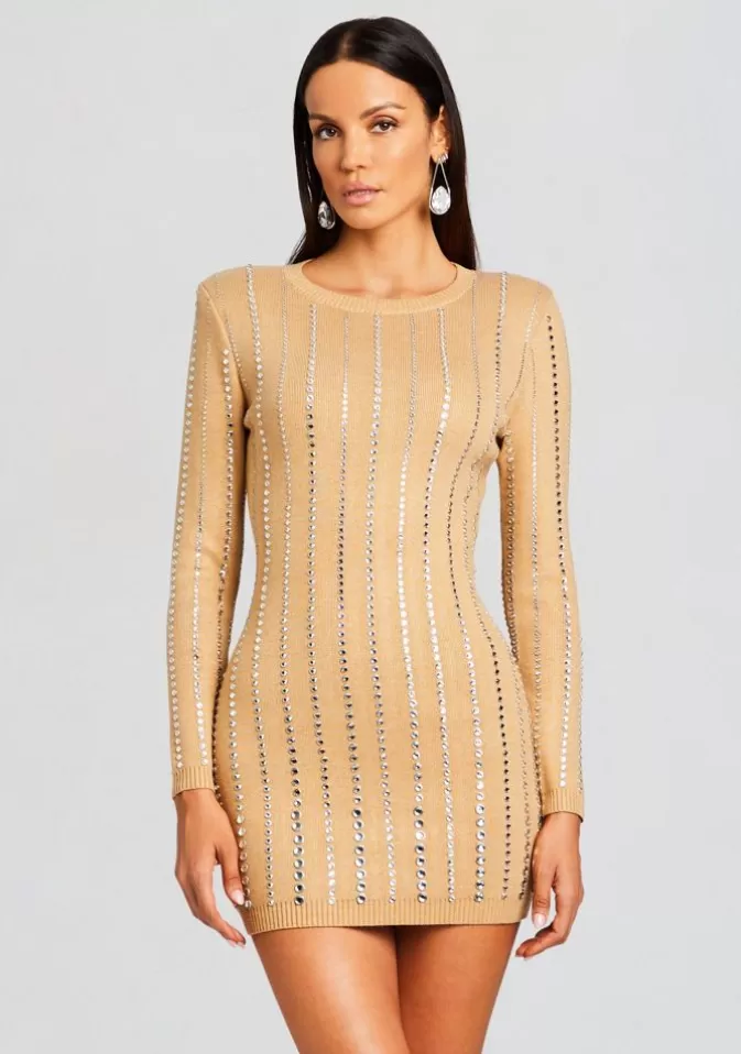 Women Retrofête Dresses | Virginia Embellished Knit Dress