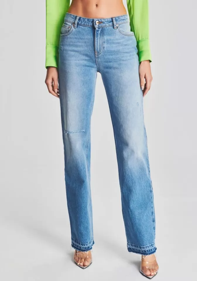 Women Retrofête Bottoms | West Straight Leg Jean