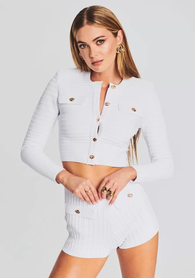 Women Retrofête Jackets | Yolanda Bandage Knit Cardigan