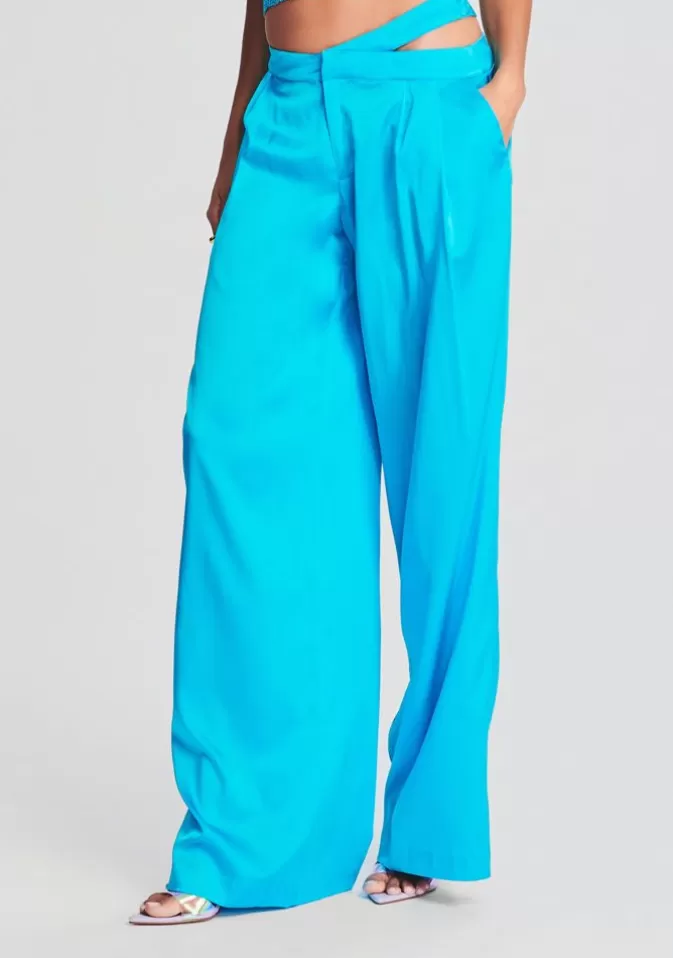 Women Retrofête Bottoms | Zarri Silk Pant