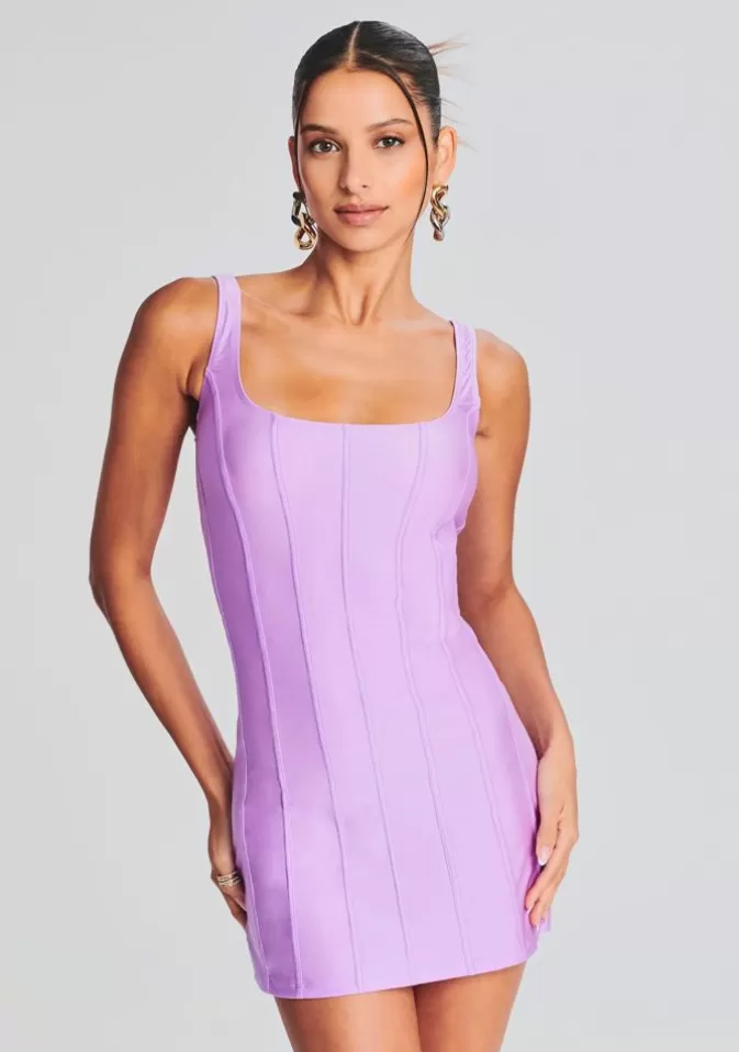 Women Retrofête Swim | Zoe Lycra Mini Dress